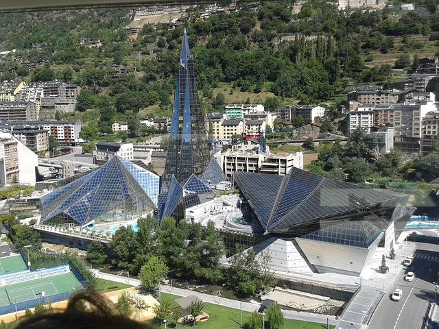 Caldea em Escaldes-Engordany numa viagem a Andorra sem esquiar
