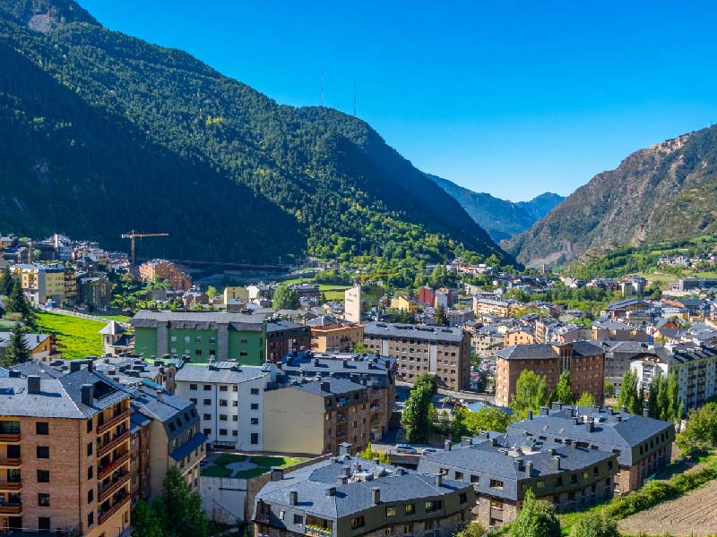 Encamp como zona para ficar em Andorra