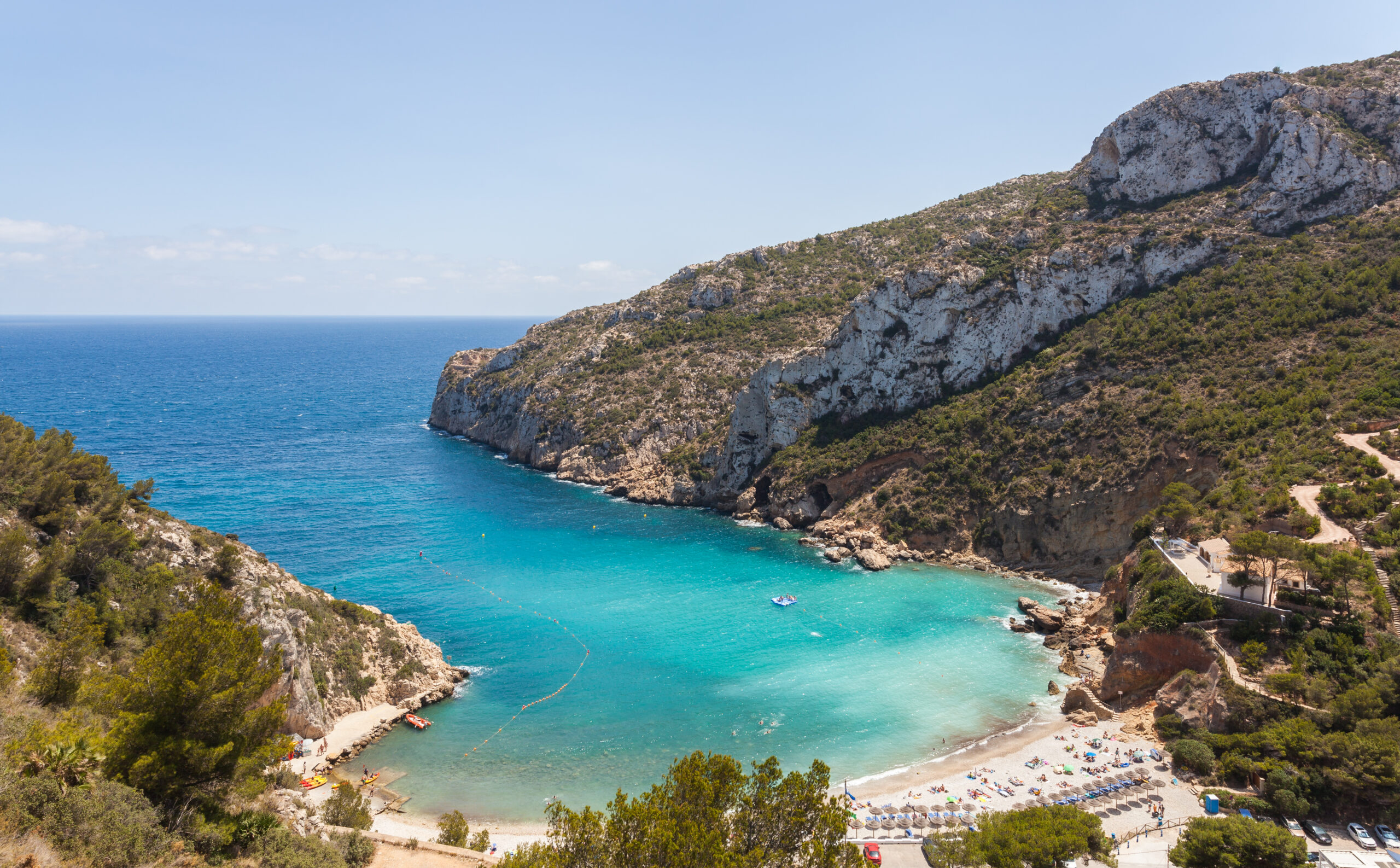 Cala Granadella em Jávea no roteiro Costa Blanca de 7 dias