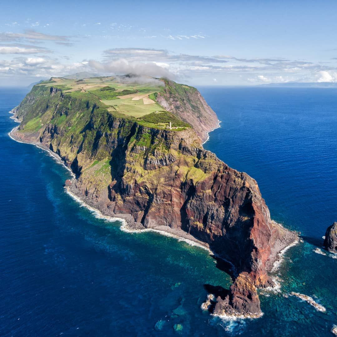 São Jorge Island landscape in the Azores