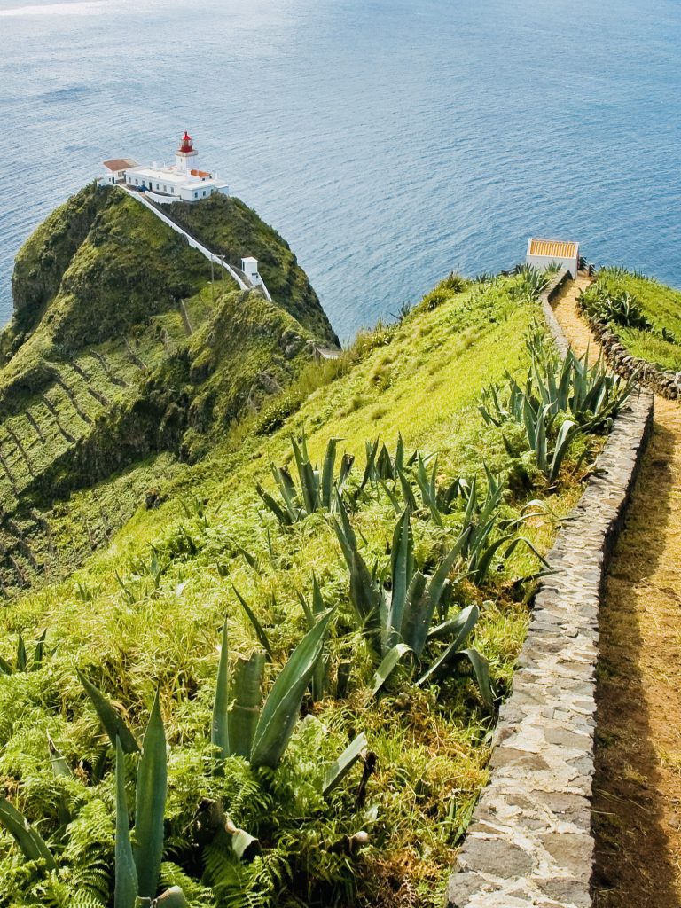 Santa Maria Island landscape in the Azores