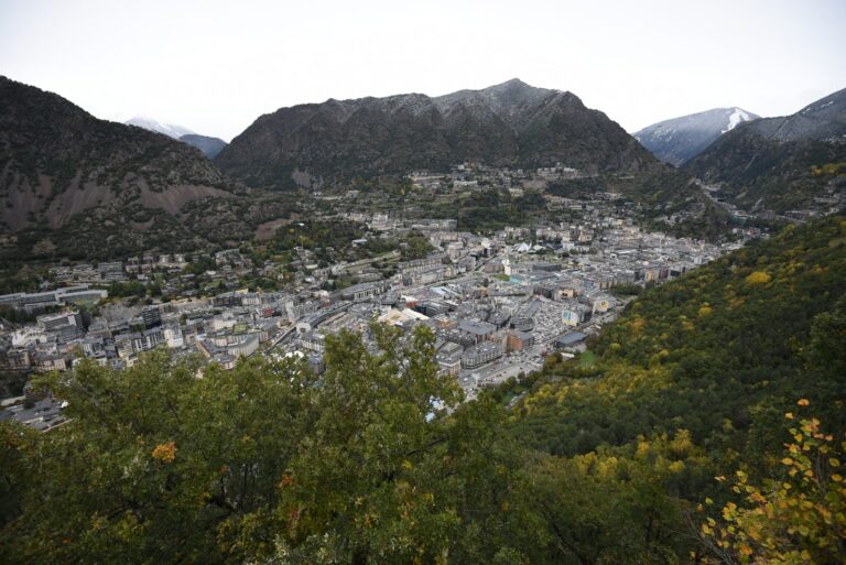 Vista urbana de Andorra la Vella
