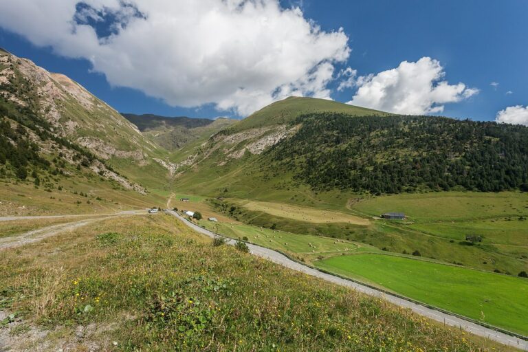 Montanhas entre Ordino e Canillo