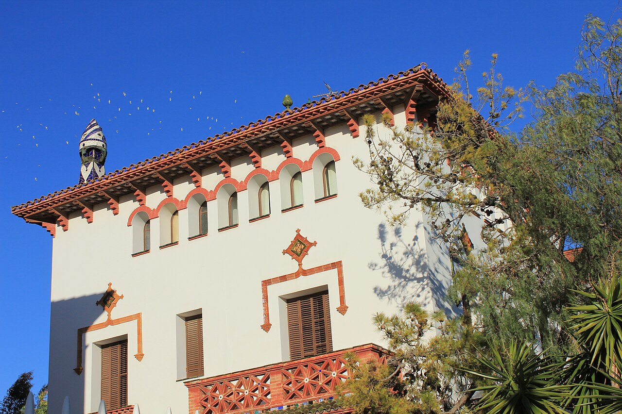 Facade of a villa on Passeig Jaume I in Salou