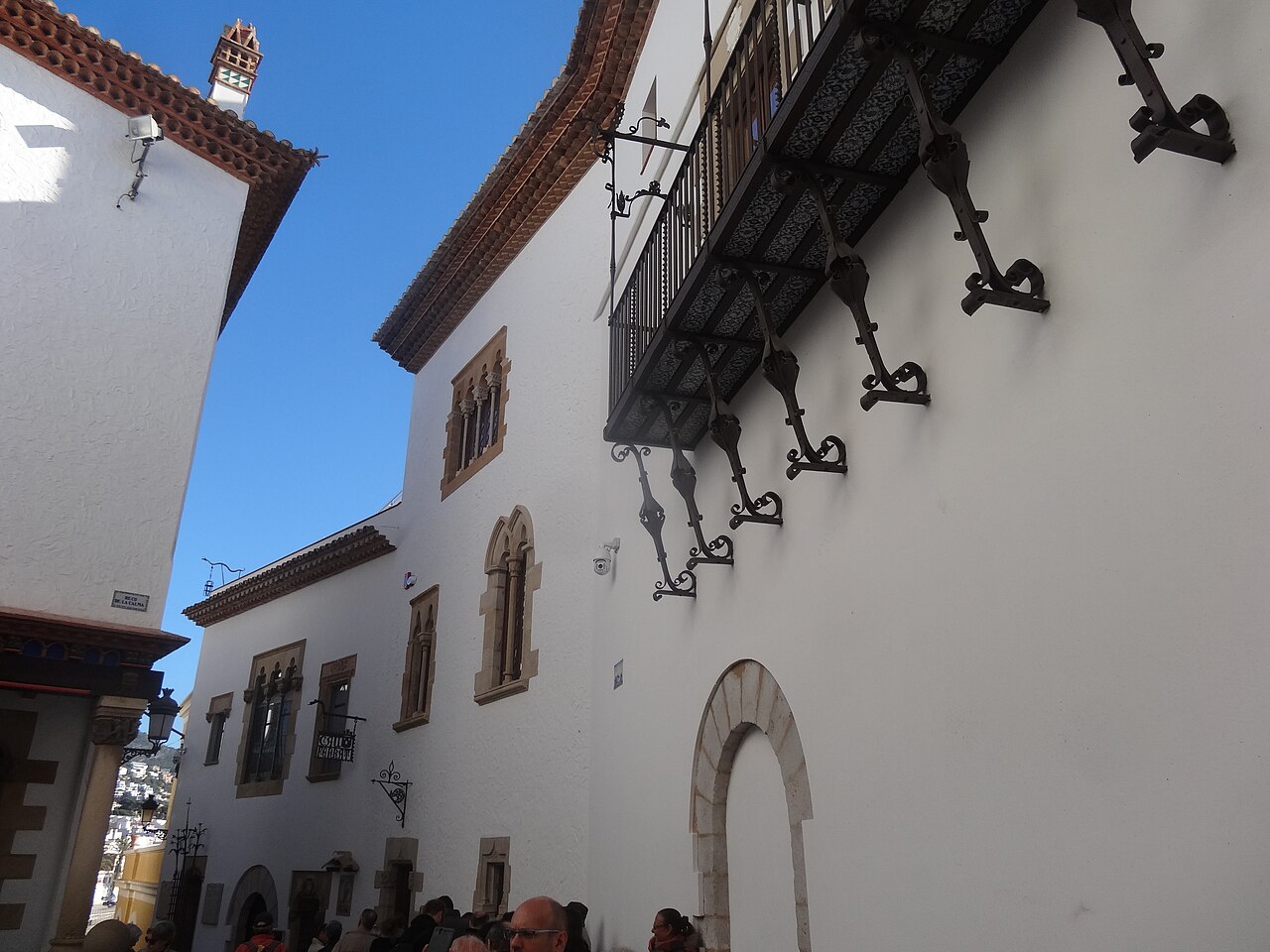Cau Ferrat and Museu de Maricel buildings in Sitges