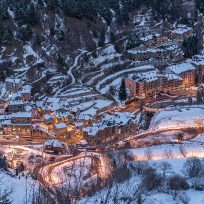 La Massana, Andorra: landscape and accommodation